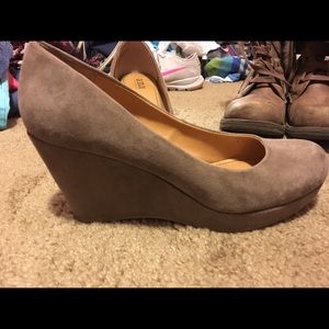 Beige Wedges